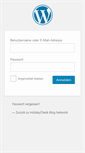 Mobile Screenshot of blogadmin.holidaycheck.de