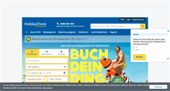 Desktop Screenshot of holidaycheck.de